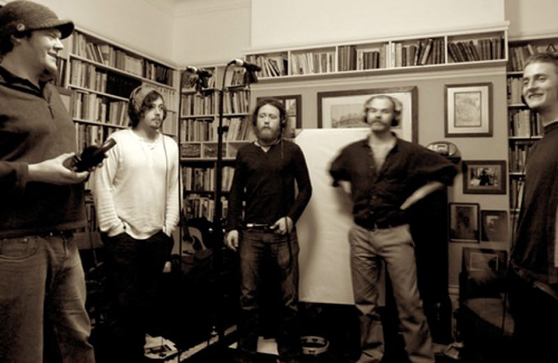 The Bedlam Six recording vocal harmonies