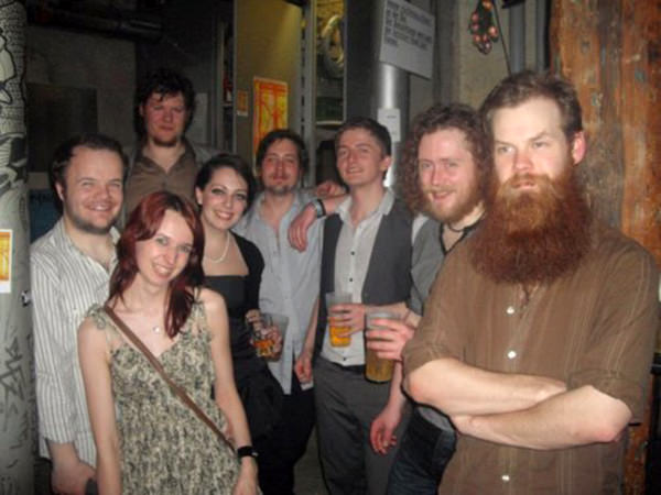 The Bedlam Six celebrate the end of their 2011 European tour