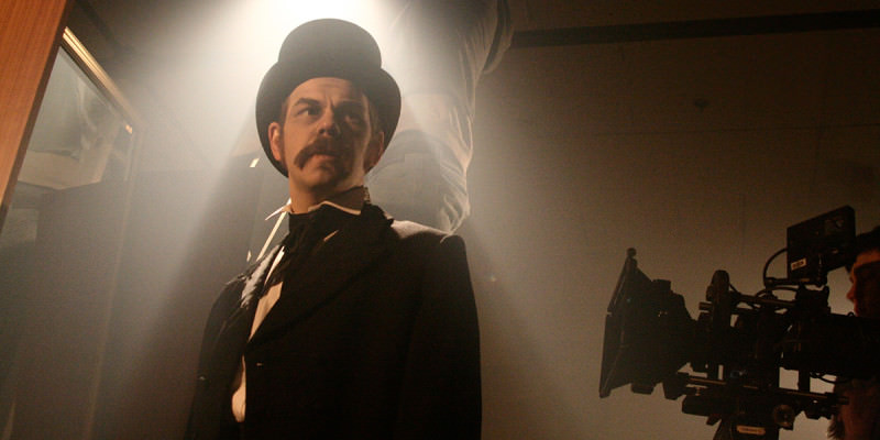 Louis Barabbas during the filming of the video for Mother