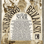 Poster for Louis Barabbas & The Bedlam Six's 'Memoir Noir' tour in 2012