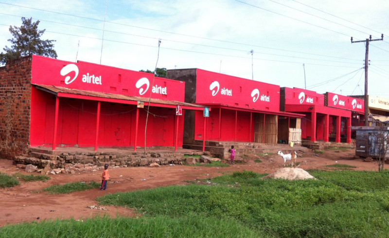 A street scene in Uganda